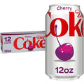 Cherry Soda Soft Drink, 12 fl oz, 12 Pack K18150