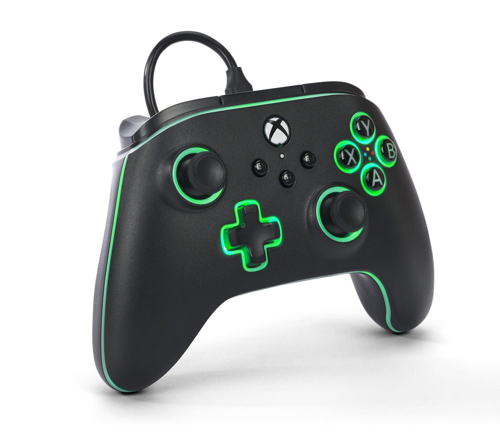 Black Wired Video Game Controller R229