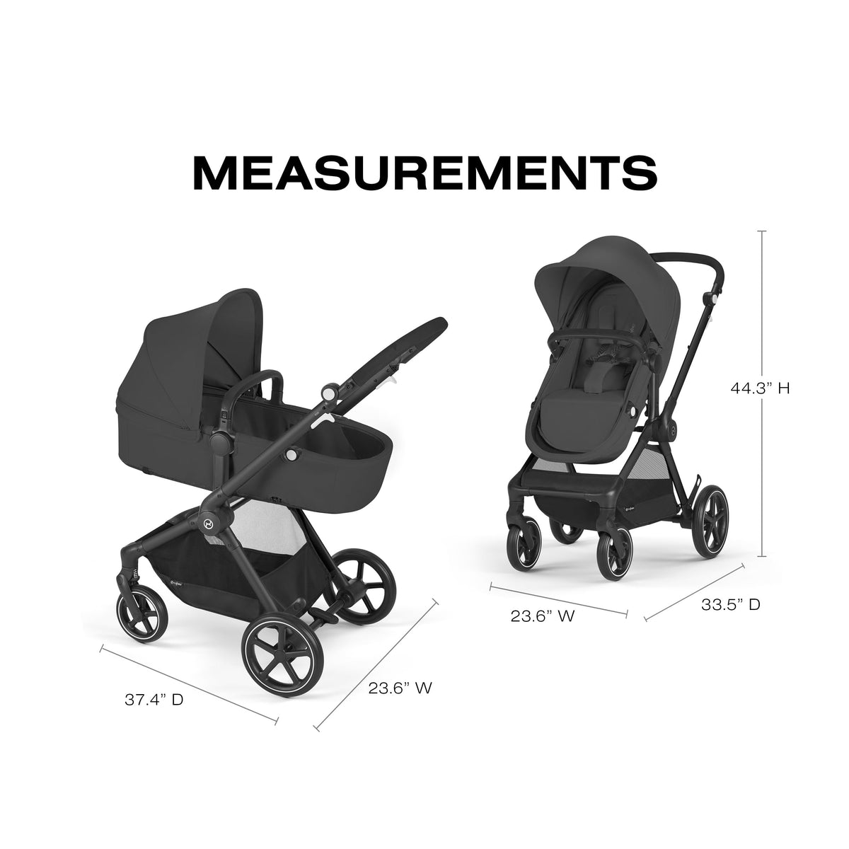 2-in-1 Baby Stroller L8145