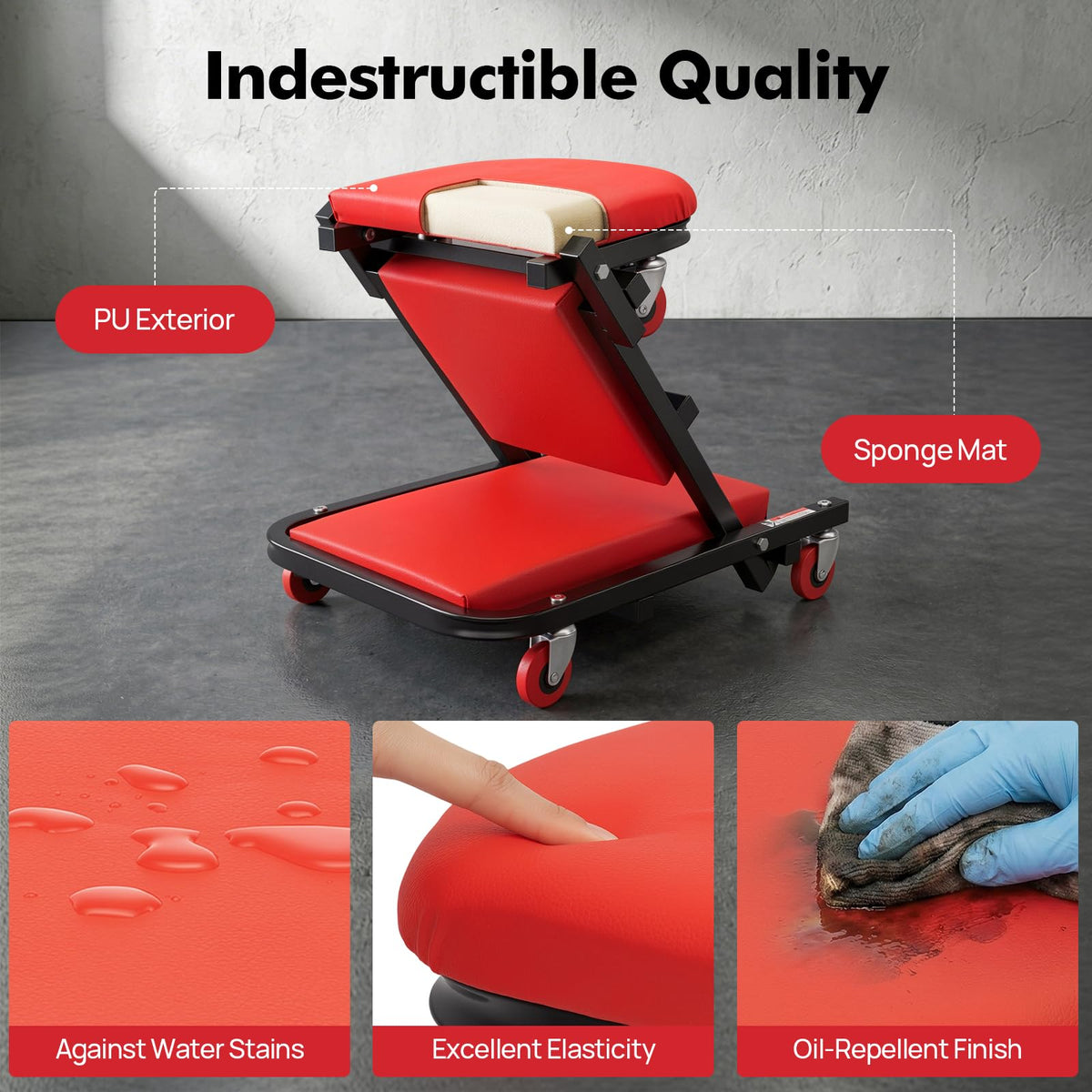 Heavy Duty 2 in 1 Z Creeper Seat V61466