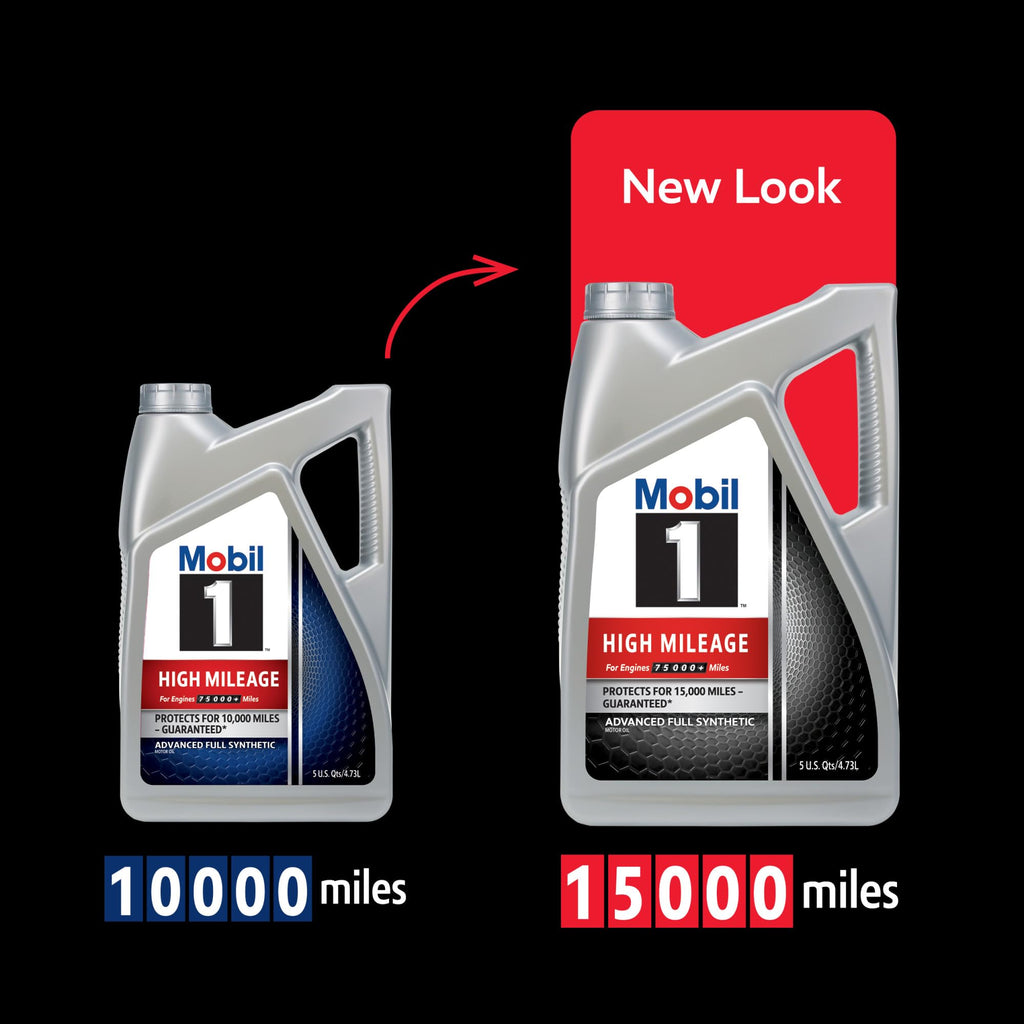 High Mileage Full Synthetic 10W-40 Motor Oil 5 Quart I188