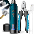 Super Quiet Dog Nail Grinder & Clippers Kit with 2 LED Lights G463557