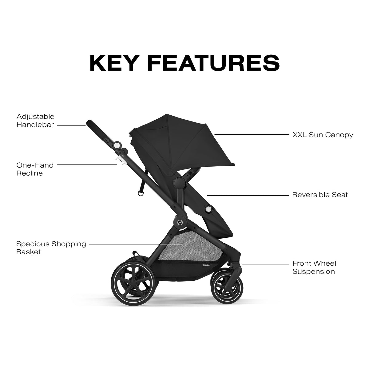 2-in-1 Baby Stroller L8145