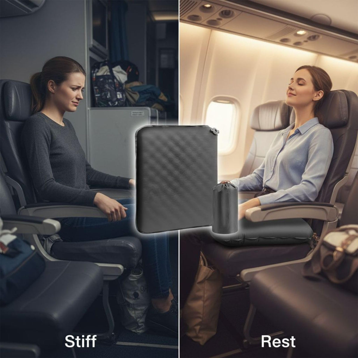 2 Pcs Inflatable Seat Cushion R5968