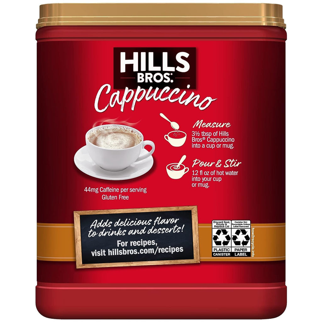 Salted Caramel Instant Cappuccino 14 oz Pack of 6 X2530