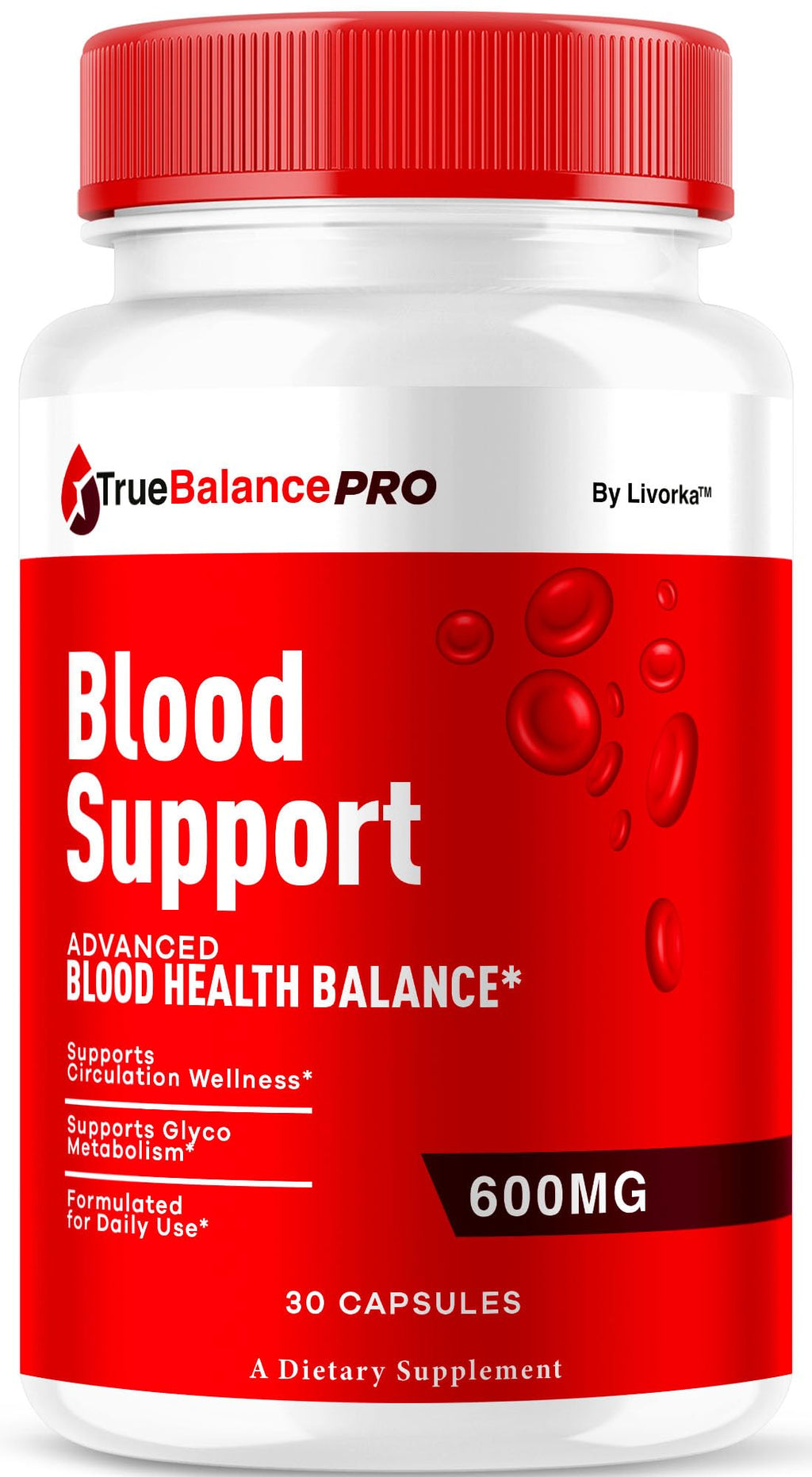 30 Capsules Blood Support Supplement C435