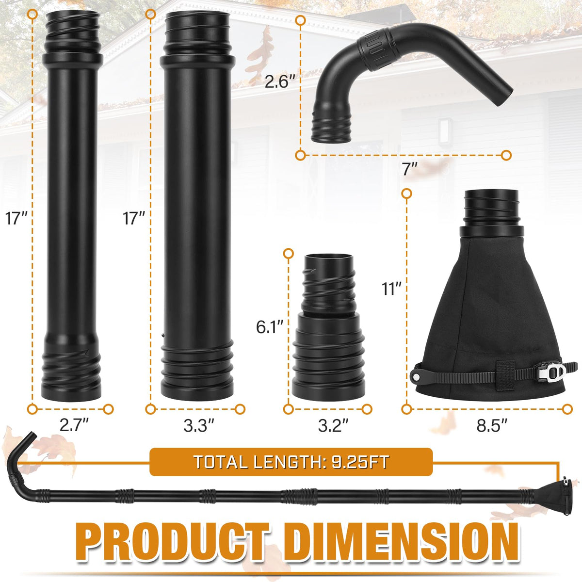 Leaf Blower Gutter Attachment R254661