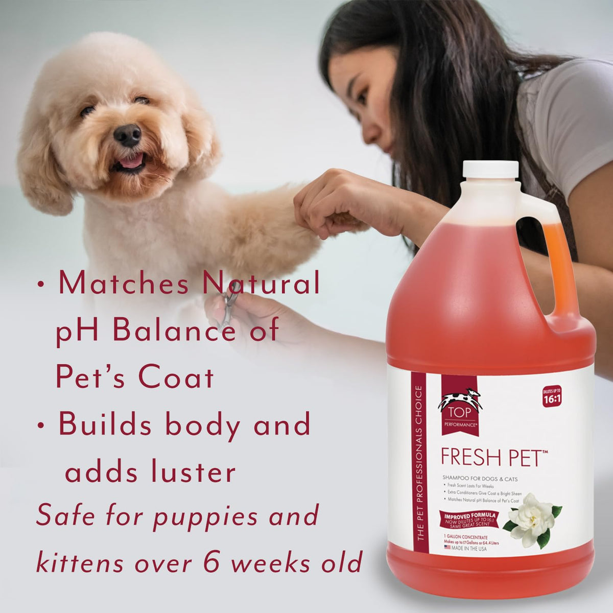 Fresh Pet Shampoo 1-Gallon I286373