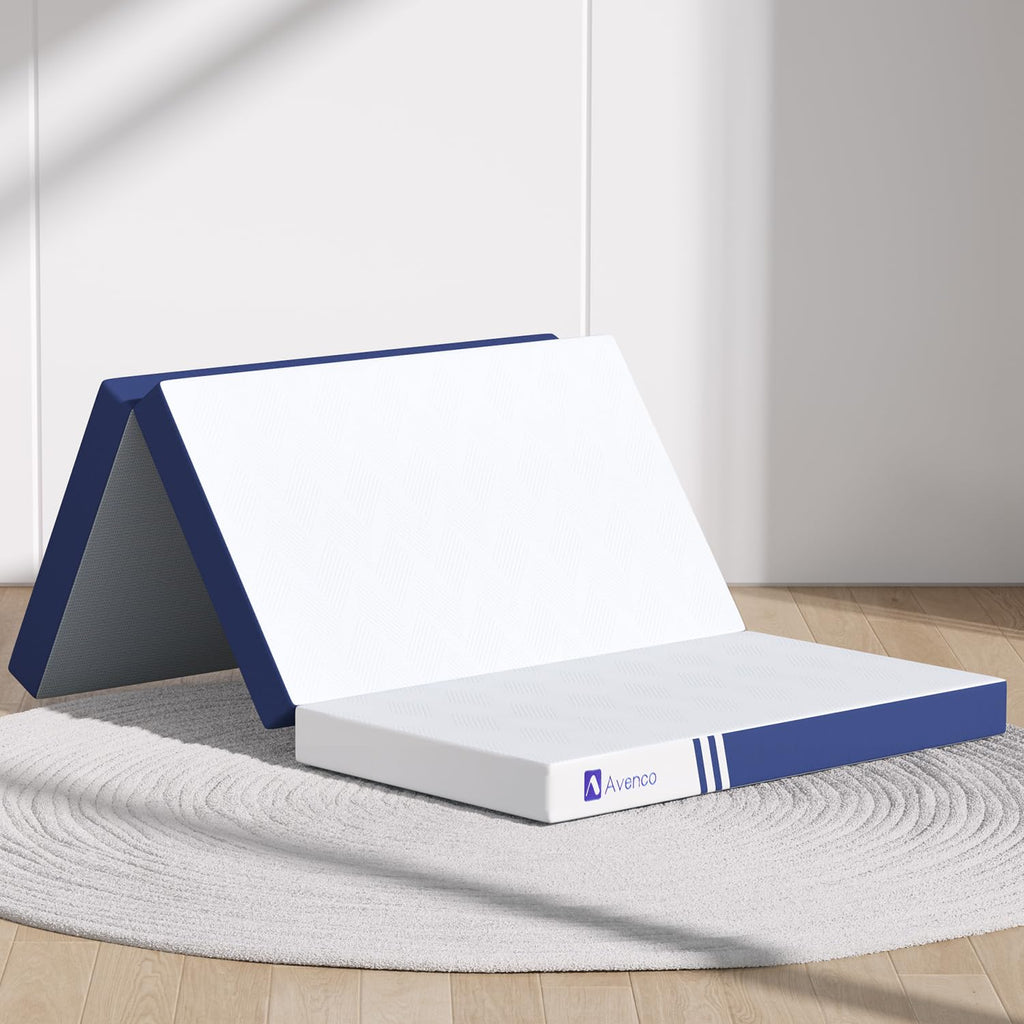 Foldable Memory Foam Mattress Topper Twin 4 Inch H921