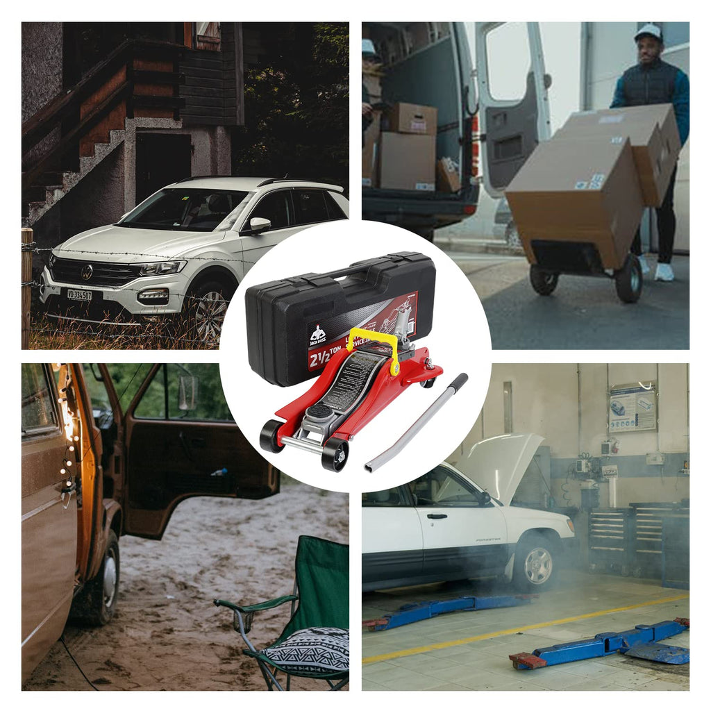 2.5 Ton Low Profile Hydraulic Floor Jack with Storage Case V768023