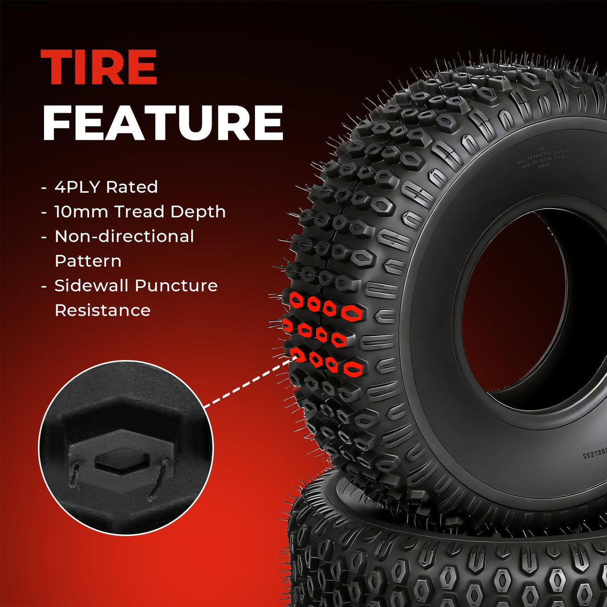 20x7-8 All-Terrain Tubeless Tires Set of 2 N919427