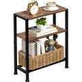 Narrow 2-Tier Side Table with Shelf B14608