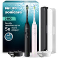 Black & Light Pink 2 Pack Electric Toothbrush N83822