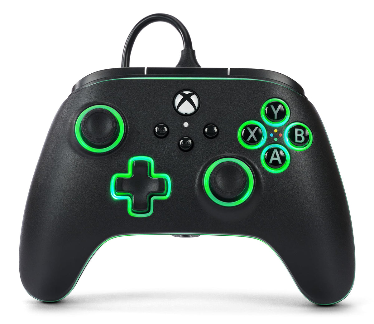 Black Wired Video Game Controller R229