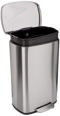 13.2 Gallon Soft-Close Stainless Steel Trash Can J4300