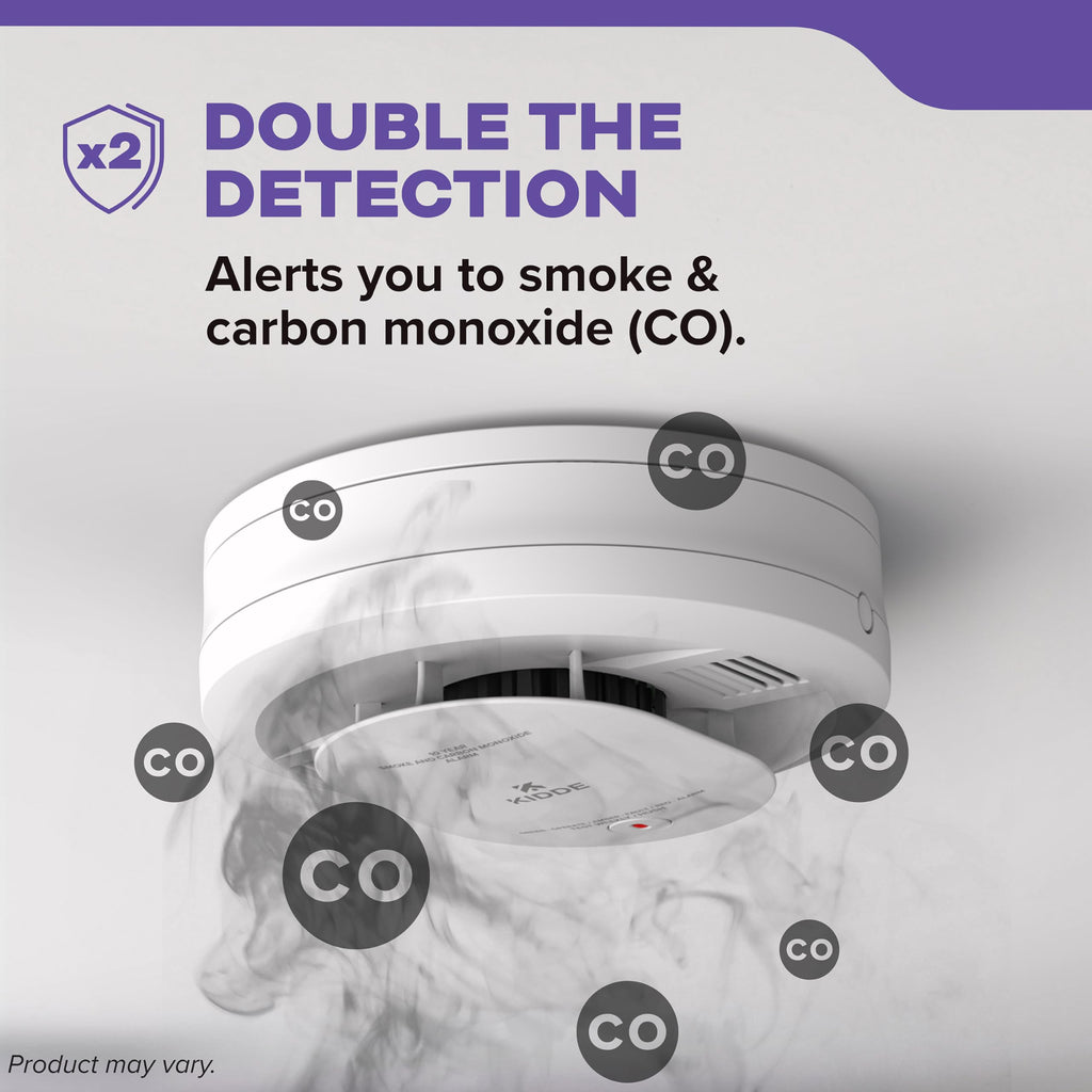 Smoke & Carbon Monoxide Detector, 10-Year Battery, 2 Pack P8325