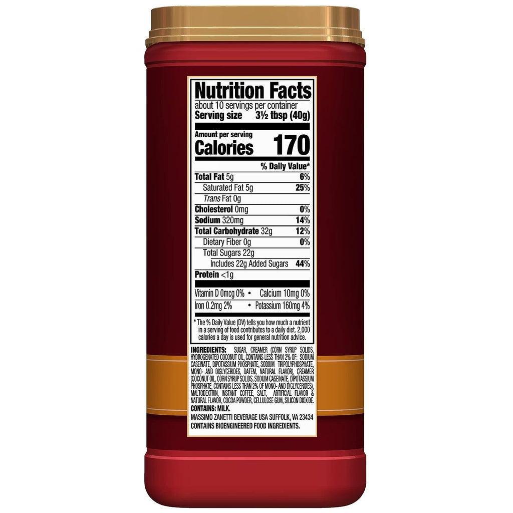 Salted Caramel Instant Cappuccino 14 oz Pack of 6 X2530