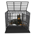 37" Heavy Duty Metal Dog Crate with Removable Tray T886568