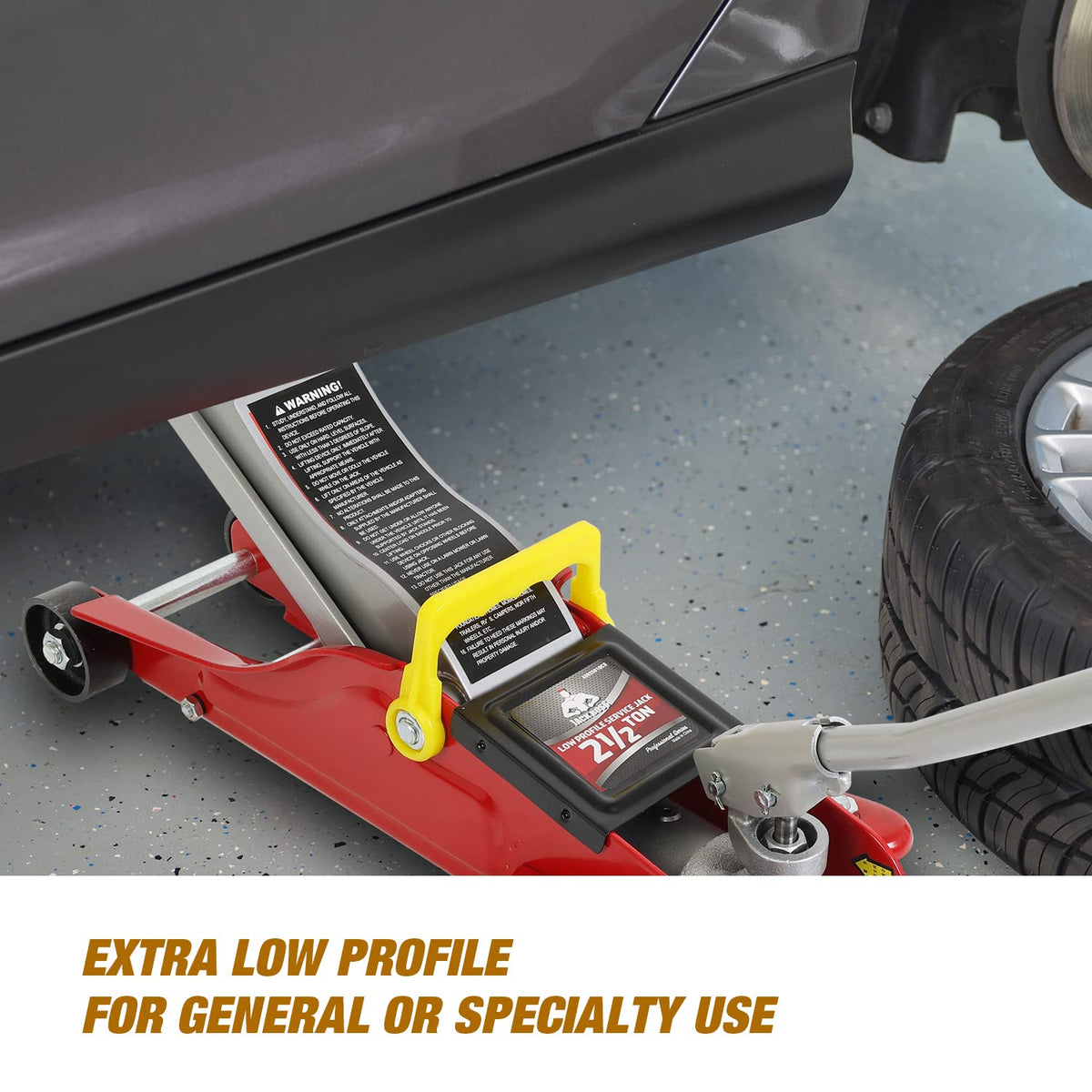 2.5 Ton Low Profile Hydraulic Floor Jack with Storage Case V768023