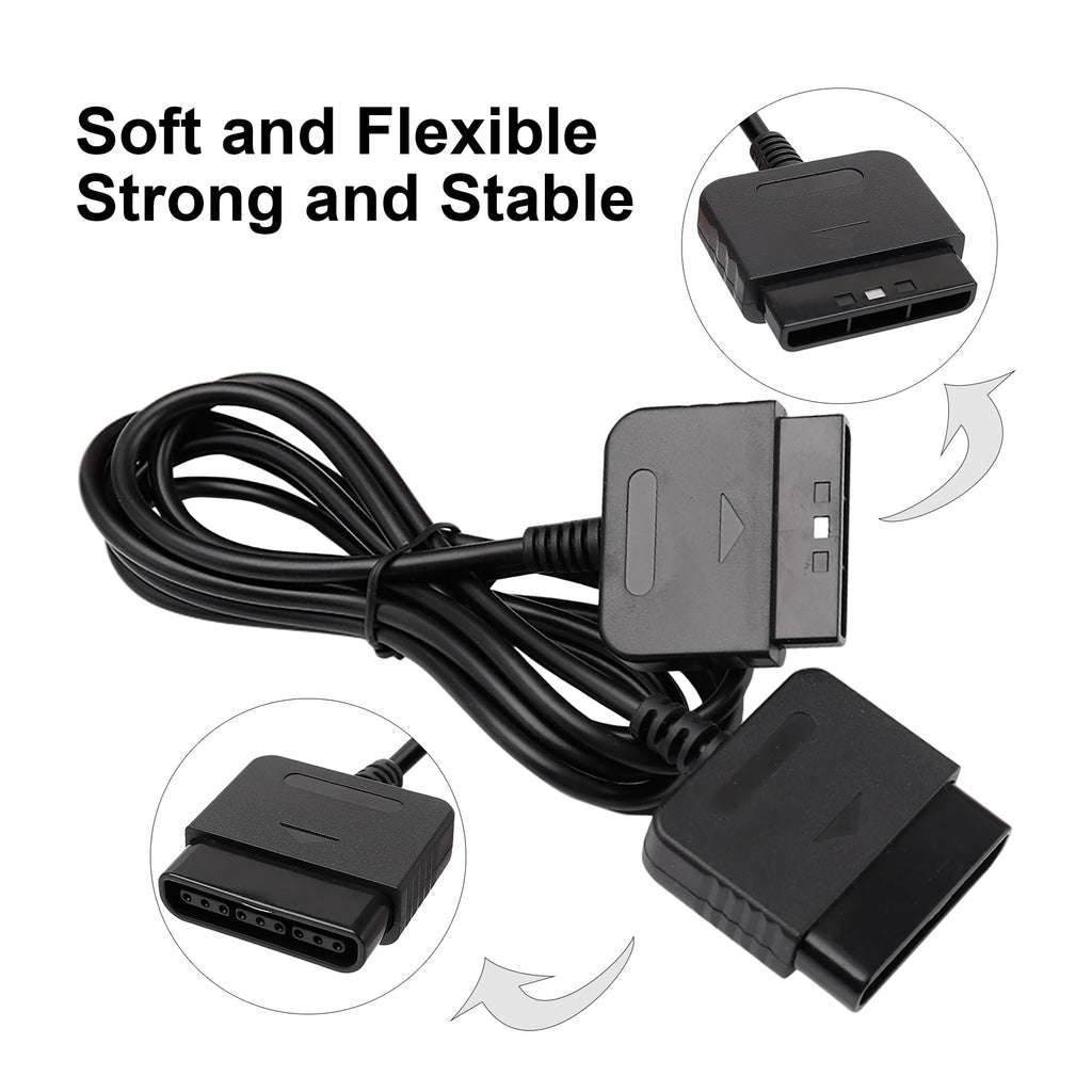 PS2 Controller Extension Cable 2-Pack 1.8M/6FT V92974