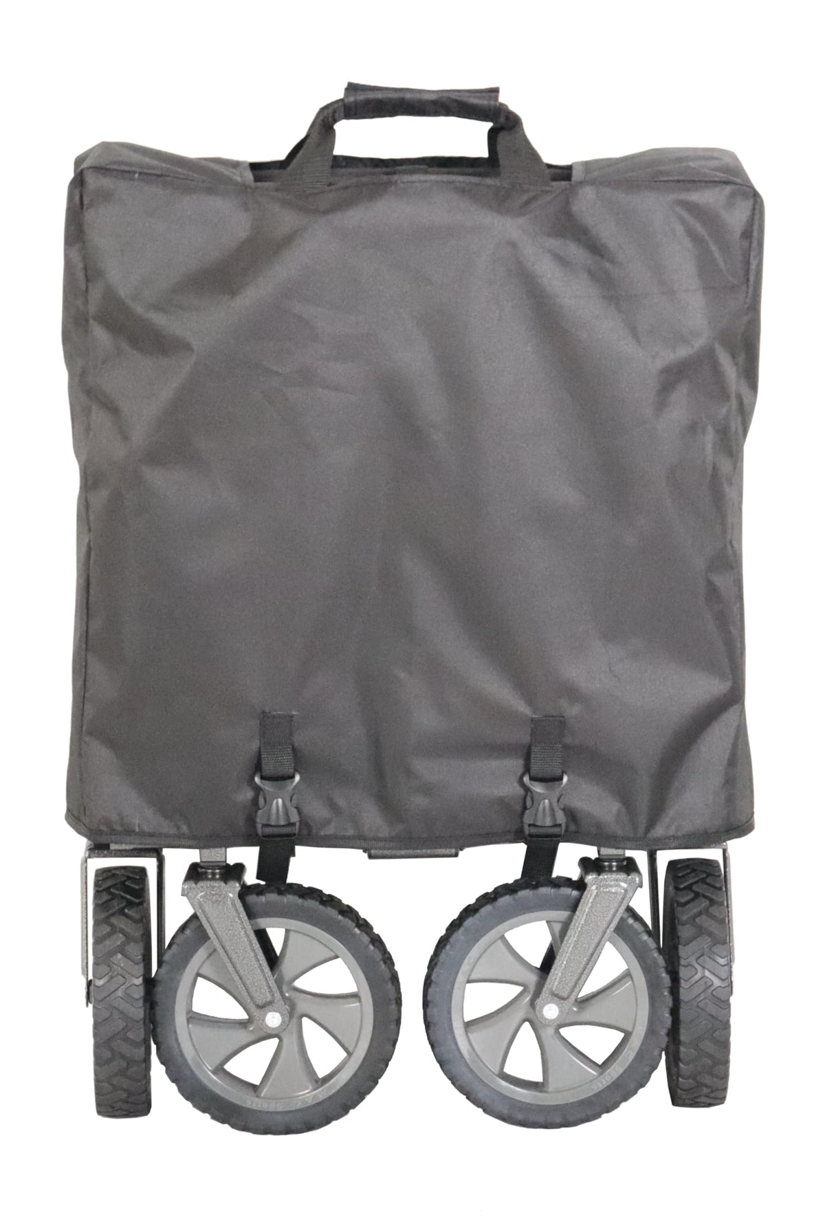 Collapsible Folding Outdoor Utility Wagon, Black O180445