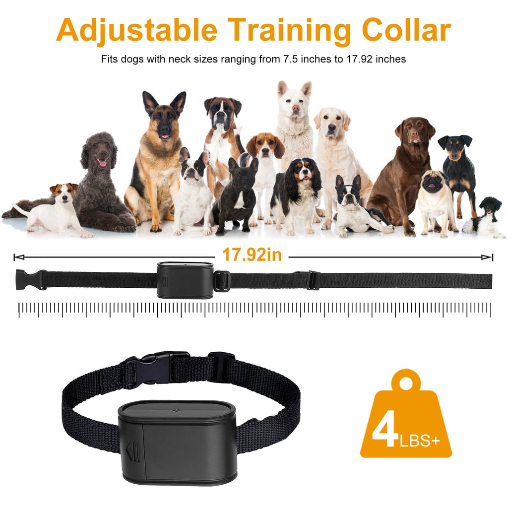 Electric Dog Fence System for 2 Dogs with 2 Waterproof Receiver Collars S989018