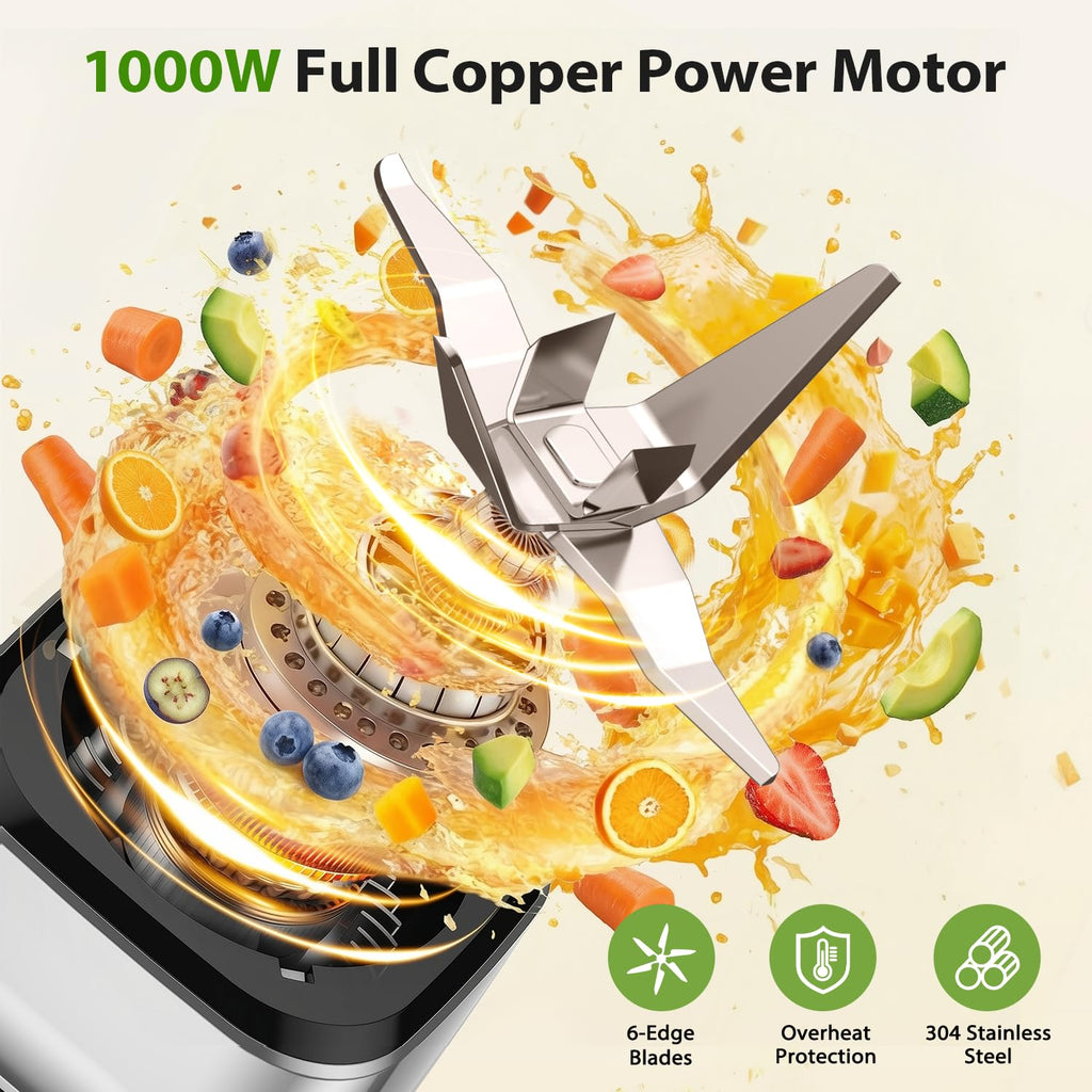 1000W 4 in 1 Blender Food Processor Combo B33323