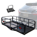 Heavy Duty Folding Hitch Mount Cargo Carrier 60" x 24" x 14.4" P92724