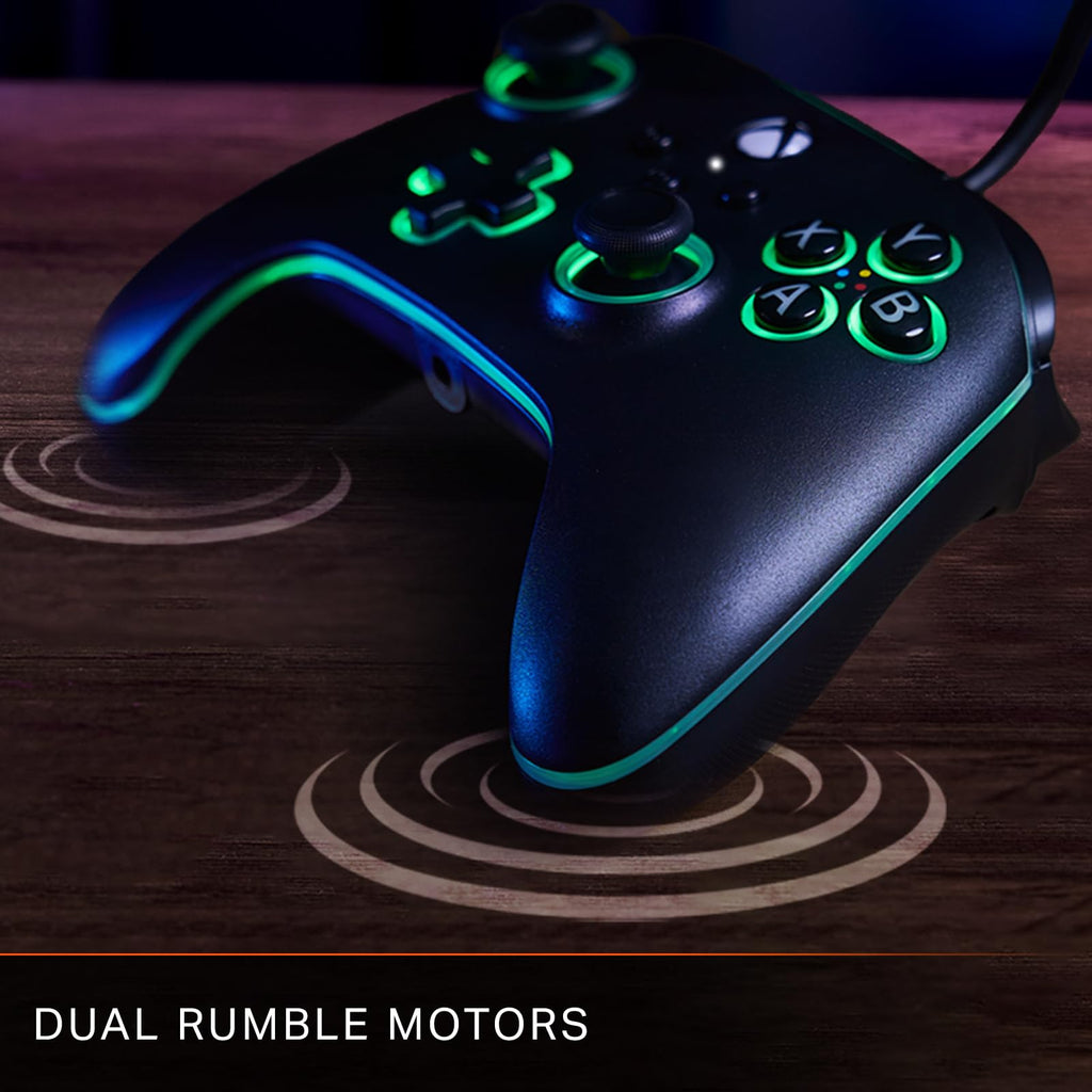 Black Wired Video Game Controller R229