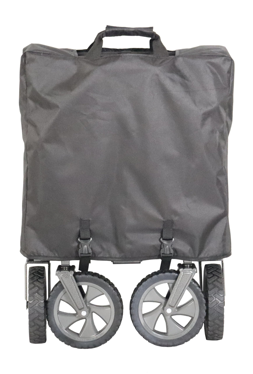 Collapsible Folding Outdoor Utility Wagon, Black O180445