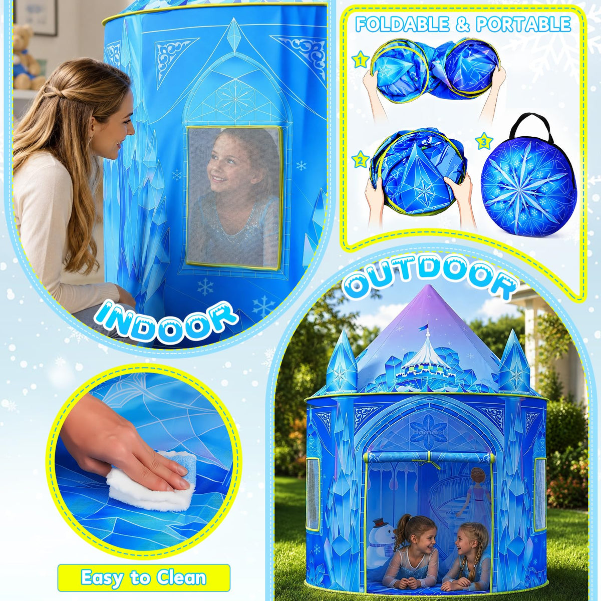 Princess Play Tent with Carry Bag R213193