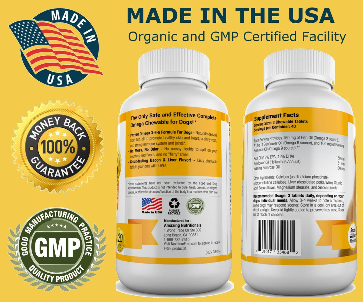 Joint Support Skin and Coat Health Bundle Turmeric Omega 3 O6711