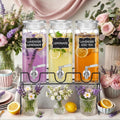 80 oz Glass Drink Dispenser with Stand and Spigot K8091