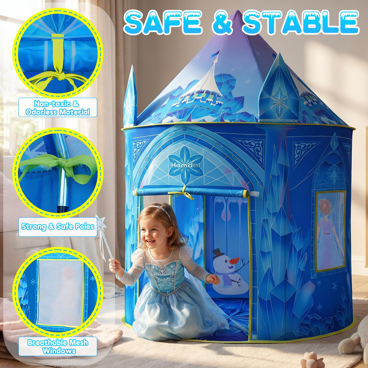 Princess Play Tent with Carry Bag R213193