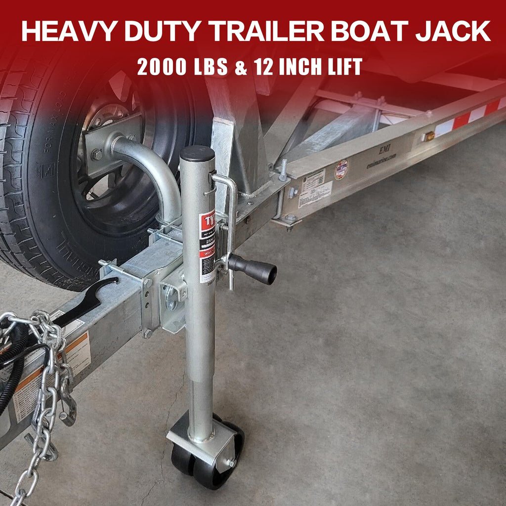 2000 lbs Boat Trailer Jack with Wheel O14095