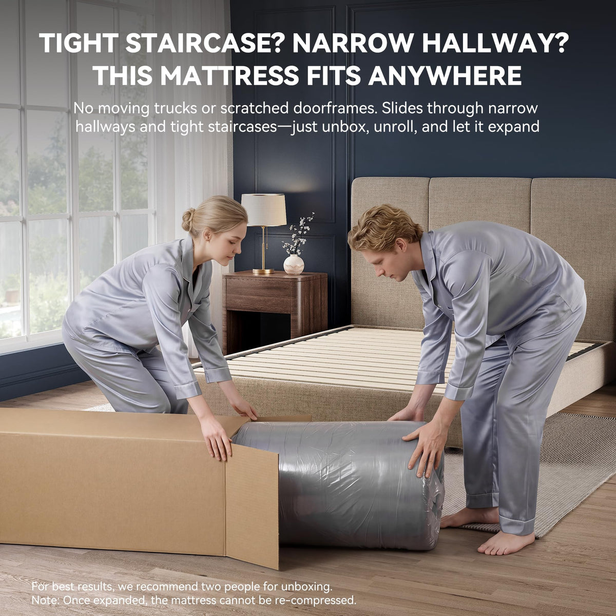 Queen Size 12 Inch Hybrid Medium Firm Mattress J3109