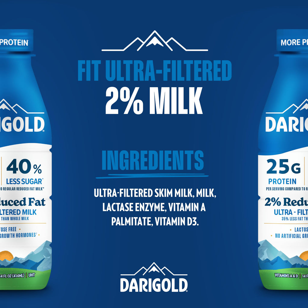 2 Percent High Protein Low Fat Lactose Free Milk 14oz 12 Pack G26464