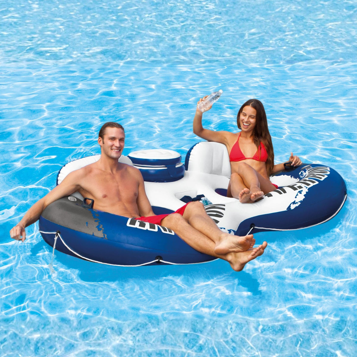 Inflatable 2-Person Floating Lake Lounge V91170