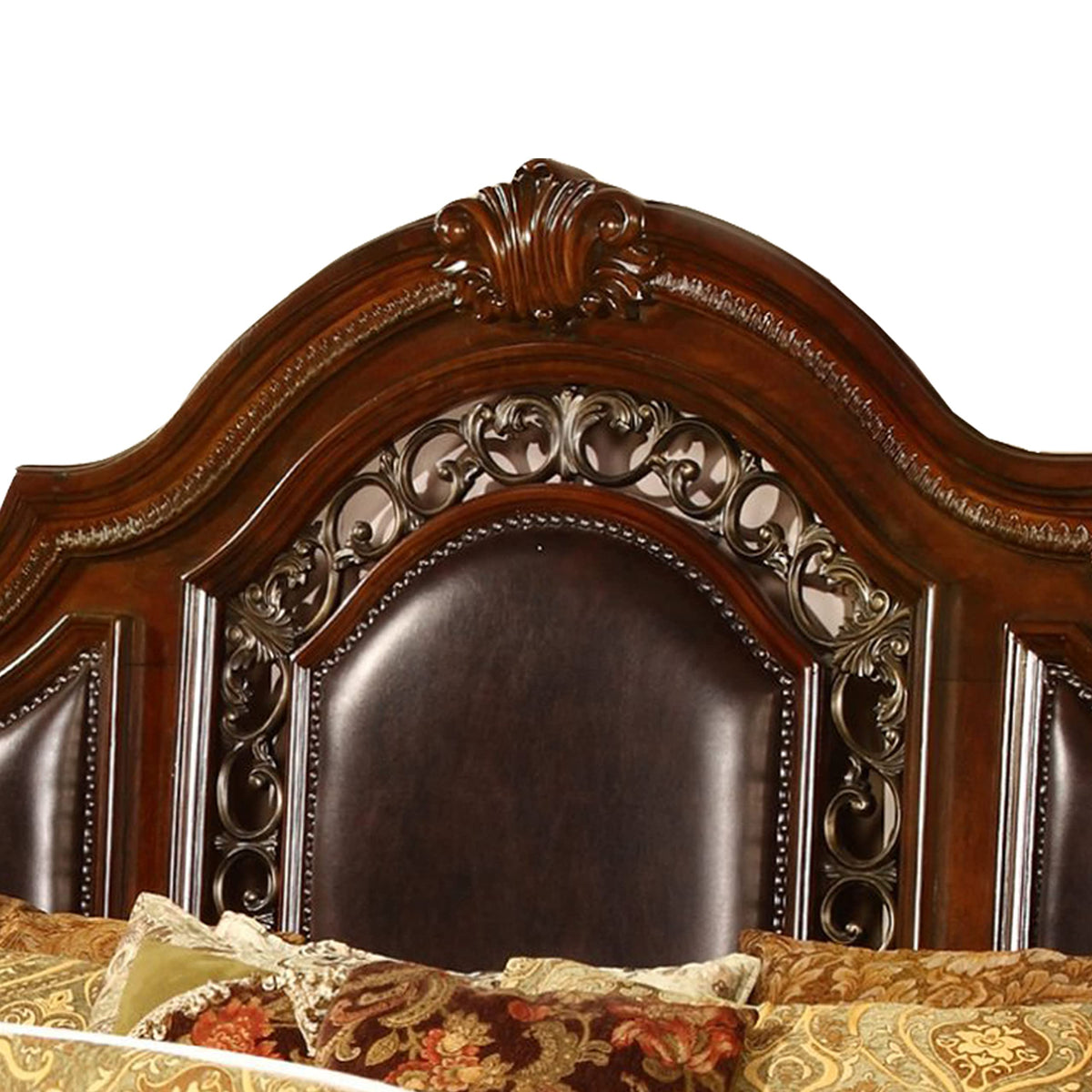 Cherry California King Wood Bed Frame B499