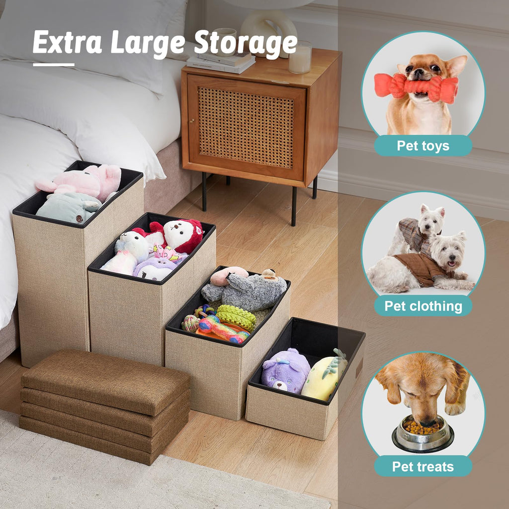 Dog Stairs with Storage, 4-Step C292